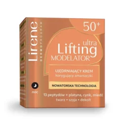 Lirene Ultra Lifting Modelator ujędrniający krem korygujący zmarszczki na noc 50+ 50 ml