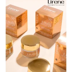 Lirene Ultra Lifting Modelator ujędrniający krem korygujący zmarszczki na noc 50+ 50 ml
