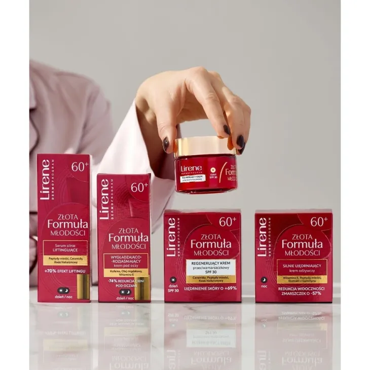 Lirene Złota Formuła Młodości serum silnie liftingujące 60+ 30 ml