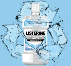 Listerine Advanced White płyn do płukania jamy ustnej 500ml