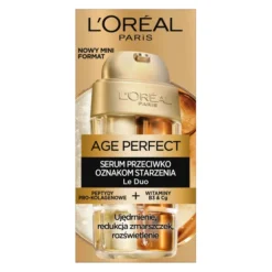 L'Oréal Paris Age Perfect Le Duo dwufazowe serum fo twarzy przeciwko oznakom starzenia 15 ml