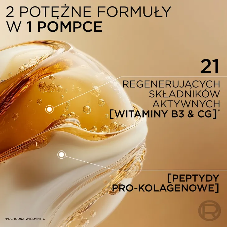 L'Oréal Paris Age Perfect Le Duo dwufazowe serum fo twarzy przeciwko oznakom starzenia 15 ml