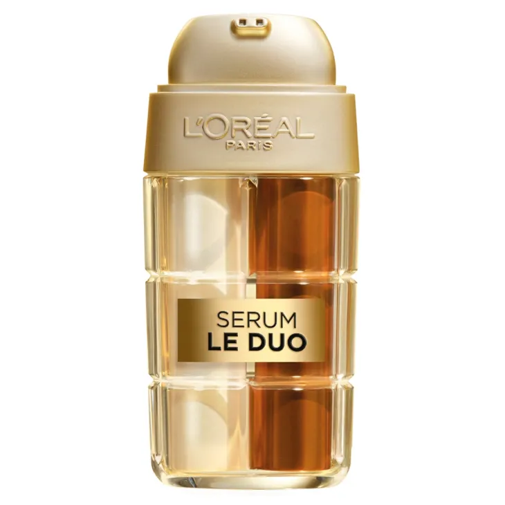 L'Oréal Paris Age Perfect Le Duo dwufazowe serum fo twarzy przeciwko oznakom starzenia 15 ml