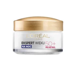L'Oréal Paris Ekspert Wieku przeciwzmarszczkowy krem ujędrniający na noc 50+ 50 ml