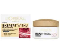 L'Oréal Paris Ekspert Wieku przeciwzmarszczkowy krem ujędrniający na dzień 50+ 50 ml