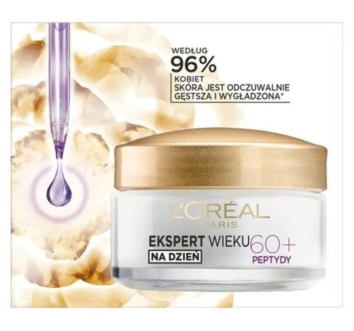 L'Oréal Paris Ekspert Wieku przeciwzmarszczkowy krem odbudowujący na dzień 60+ 50 ml