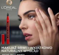 L'Oréal Paris Faux Brow marker do brwi z podwójną końcówką Light Brunette 1ml