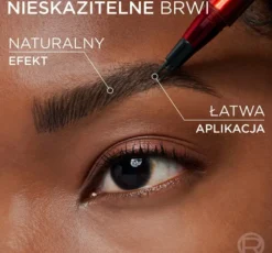 L'Oréal Paris Faux Brow marker do brwi z podwójną końcówką Light Brunette 1ml