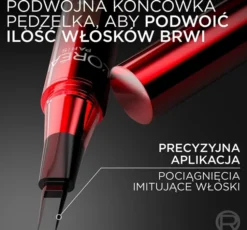 L'Oréal Paris Faux Brow marker do brwi z podwójną końcówką Dark Blonde 1ml