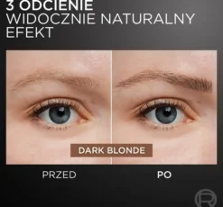 L'Oréal Paris Faux Brow marker do brwi z podwójną końcówką Dark Blonde 1ml