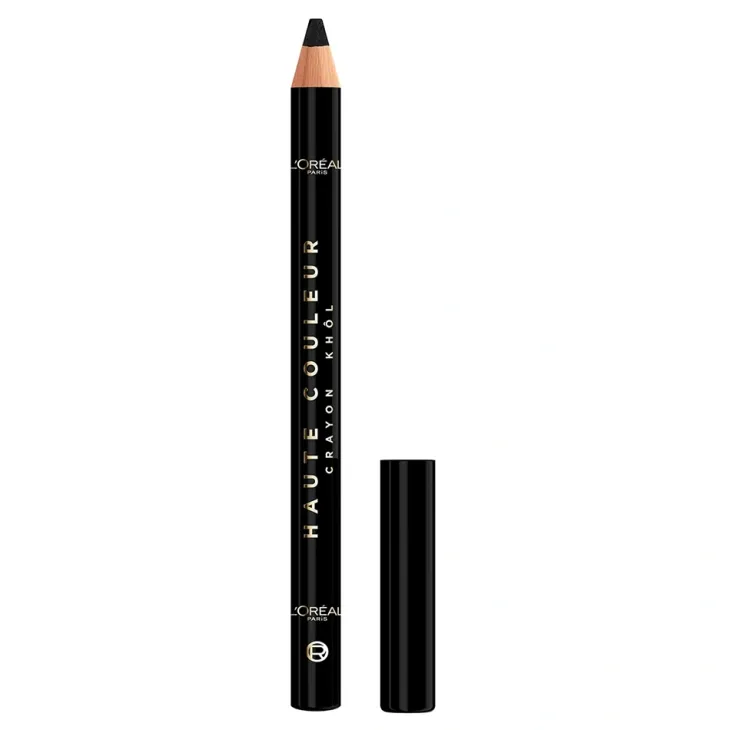 L'Oréal Paris Haute Couleur Kohl kremowa kredka do oczu 110 Black Silk / Noir Silk 1,2 g