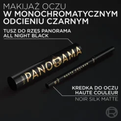 L'Oréal Paris Haute Couleur Kohl kremowa kredka do oczu 110 Black Silk / Noir Silk 1,2 g