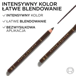 L'Oréal Paris Haute Couleur Kohl kremowa kredka do oczu 120 Brown Leather / Brun Leather 1,2 g