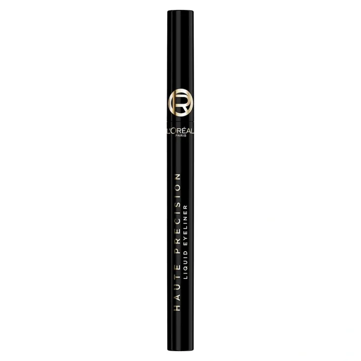 L'Oréal Paris Haute Precision wodoodporny płynny eyeliner w pisaku 010 Black Silk / Noir Silk 1 ml