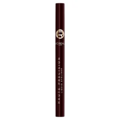 L'Oréal Paris Haute Precision wodoodporny płynny eyeliner w pisaku 050 Burgundy Cashmere / Bordeaux Cashmere 1 ml