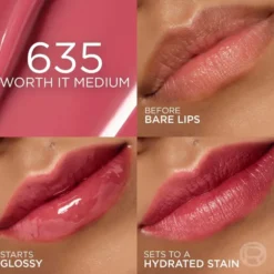 L’Oréal Paris Hyaluron Tint koloryzujący olejek-serum do ust 635 Worth It Medium 5 ml