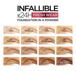 L'Oréal Paris Infaillible 24 H Fresh Wear podkład w pudrze 140 9 g