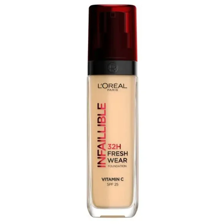 L'Oréal Paris Infaillible 32H Fresh Wear długotrwały kryjący podkład do twarzy SPF25 125 30 ml