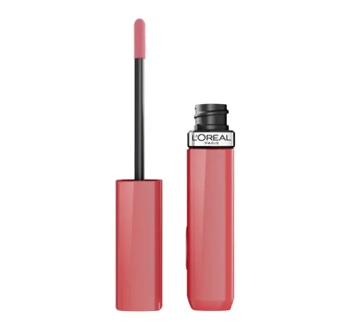 L'Oréal Paris Infaillible Laque Resistance pomadka do ust w płynie 600 Le Nu Rose 4,3 ml