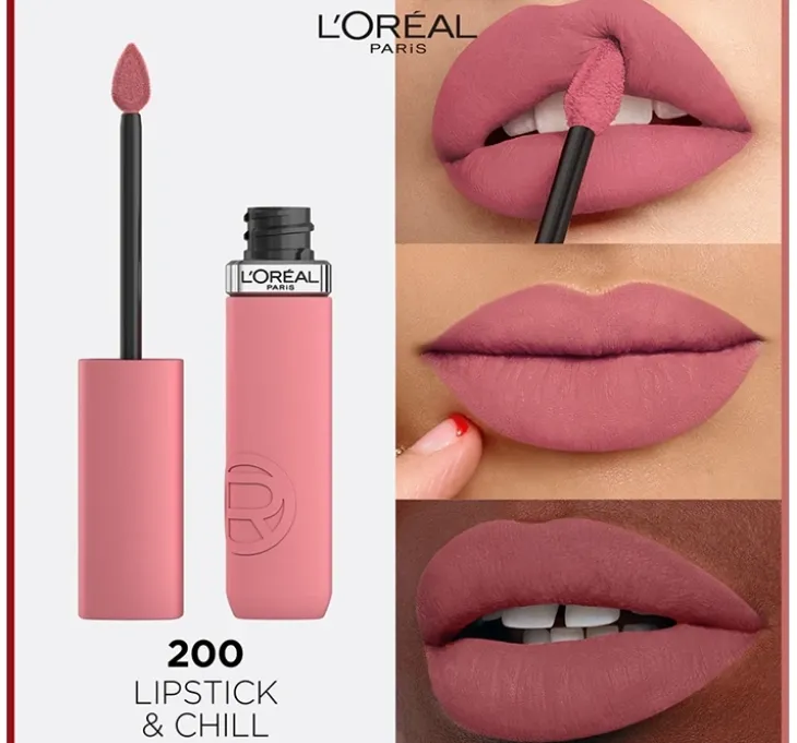 L'Oréal Paris Infaillible Matte Resistance matowa pomadka w płynie 200 Lipstick&Chill 5ml
