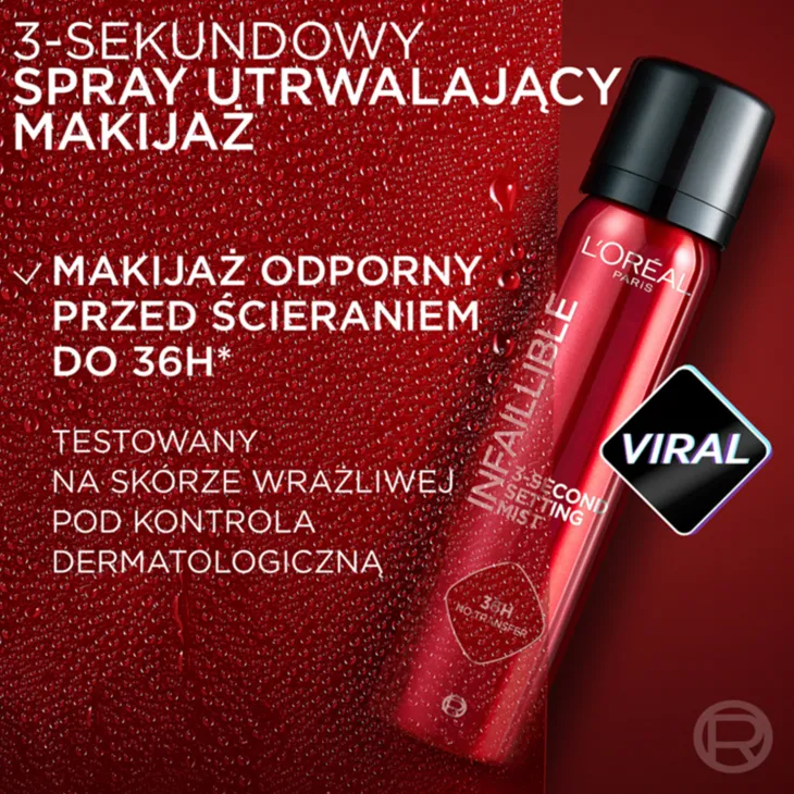 L'Oréal Paris Infaillible mgiełka utrwalająca makijaż 75 ml