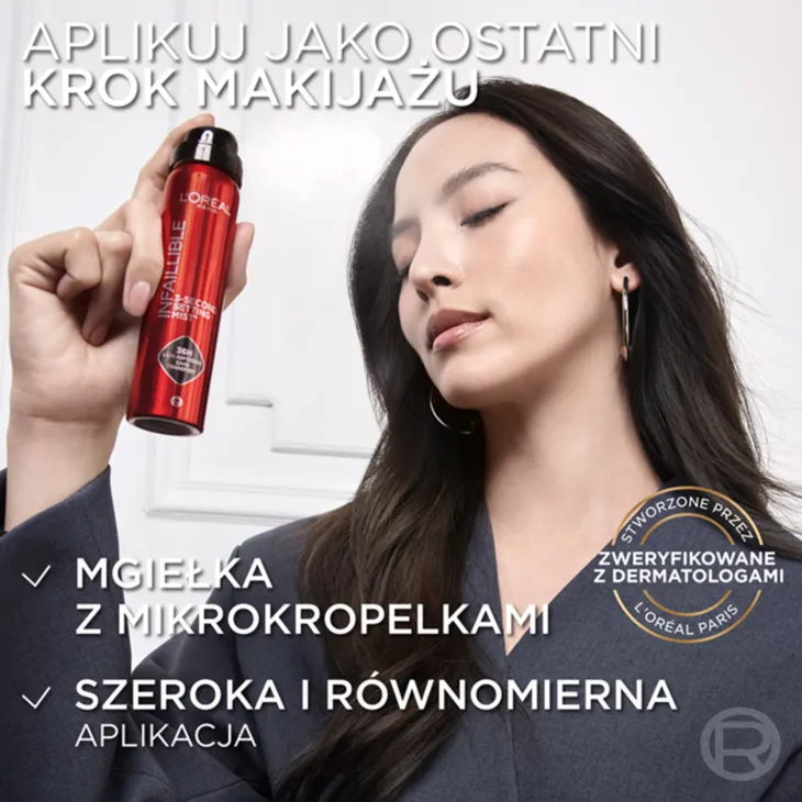 L'Oréal Paris Infaillible mgiełka utrwalająca makijaż 75 ml