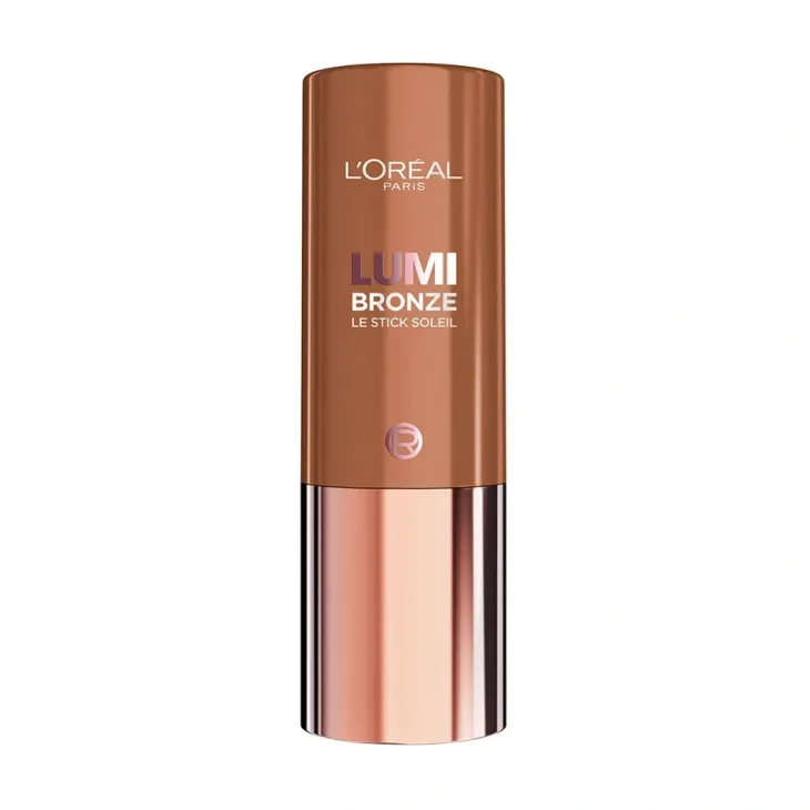 L'Oréal Paris Lumi Bronze Le Stick Soleil kremowo-pudrowy bronzer do twarzy w sztyfcie 110 Toasted Sunlight 9 g