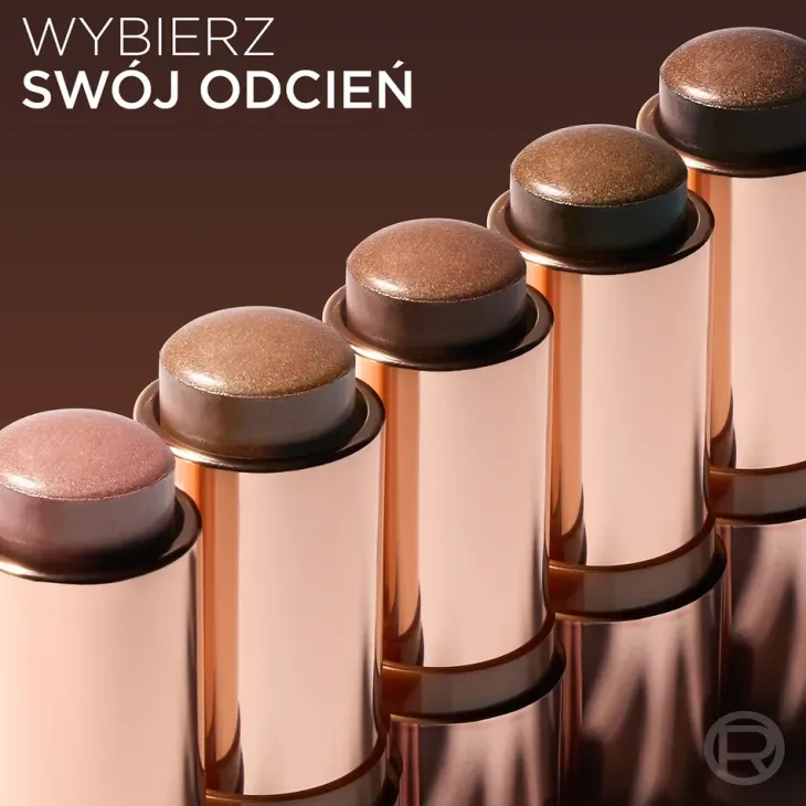 L'Oréal Paris Lumi Bronze Le Stick Soleil kremowo-pudrowy bronzer do twarzy w sztyfcie 110 Toasted Sunlight 9 g