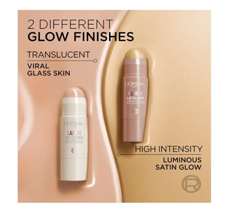 L'Oréal Paris Lumi Le Glass rozświetlacz w sztyfcie 630 Glowy Creme Chic 6,5 g