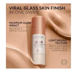 L'Oréal Paris Lumi Le Glass rozświetlacz w sztyfcie 610 Glassy Pearl Eclat 5 g