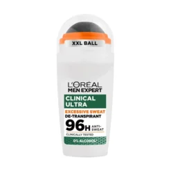 L'Oréal Paris Men Expert Clinical Ultra 96H antyperspirant roll-on 50 ml
