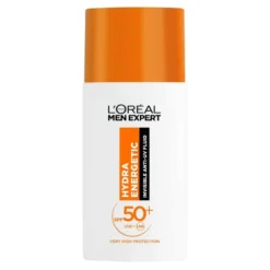 L’Oréal Paris Men Expert Hydra Energetic ultralekki nawilżający krem na dzień z filtrem SPF50+ 50 ml