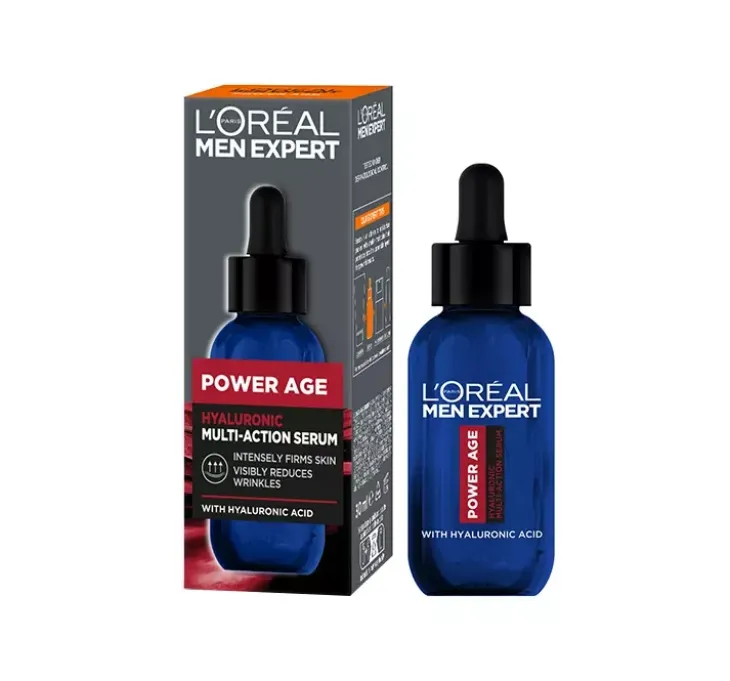 L'Oréal Paris Men Expert Power Age wielozadaniowe serum z kwasem hialuronowym 30 ml