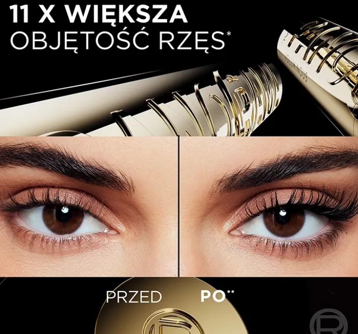 L'Oréal Paris Panorama pogrubiający tusz do rzęs All Night Black 9,9 ml