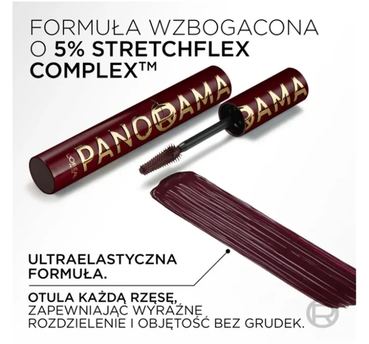 L'Oréal Paris Panorama Volume Million Lashes pogrubiający tusz do rzęs Bordeaux Cashmere 9,9 ml