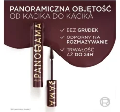L'Oréal Paris Panorama Volume Million Lashes pogrubiający tusz do rzęs Bordeaux Cashmere 9,9 ml