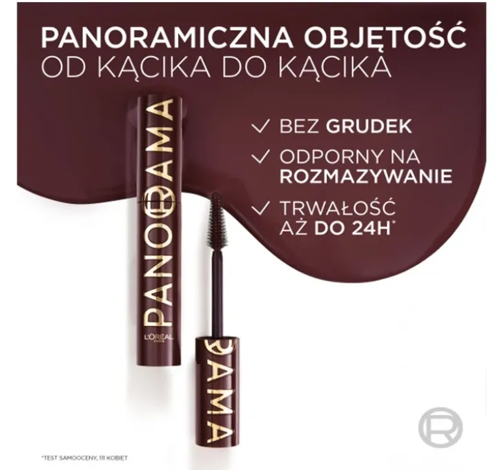 L'Oréal Paris Panorama Volume Million Lashes pogrubiający tusz do rzęs Bordeaux Cashmere 9,9 ml