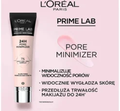 L'Oréal Paris Prime Lab zwężająca pory baza pod makijaż 30 ml