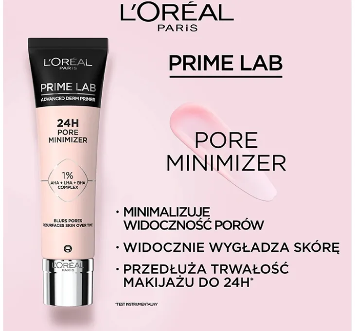 L'Oréal Paris Prime Lab zwężająca pory baza pod makijaż 30 ml