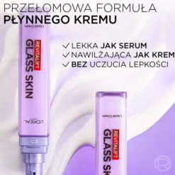 L'Oréal Paris Revitalift Filler Glass Skin lekki krem do twarzy 50 ml