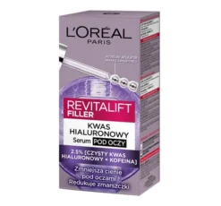 L'Oréal Paris Revitalift Filler serum pod oczy przeciwzmarszczkowe z kwasem hialuronowym 20 ml