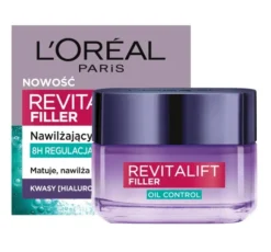 L'Oréal Paris Revitalift Filler nawilżający żel-krem regulujący nadmiar sebum 50 ml