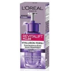 L'Oréal Paris Revitalift Filler Hyaluron PDRN+ przeciwzmarszczkowe serum wypełniające do twarzy z kwasem hialuronowym i PDRN 30 ml