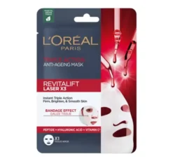 L'Oréal Paris Revitalift Laser X3 maseczka przeciwstarzeniowa o potrójnym działaniu 28 g