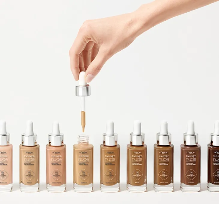 L'Oréal Paris True Match Nude serum koloryzujące 1-2 Rosy Light 30 ml