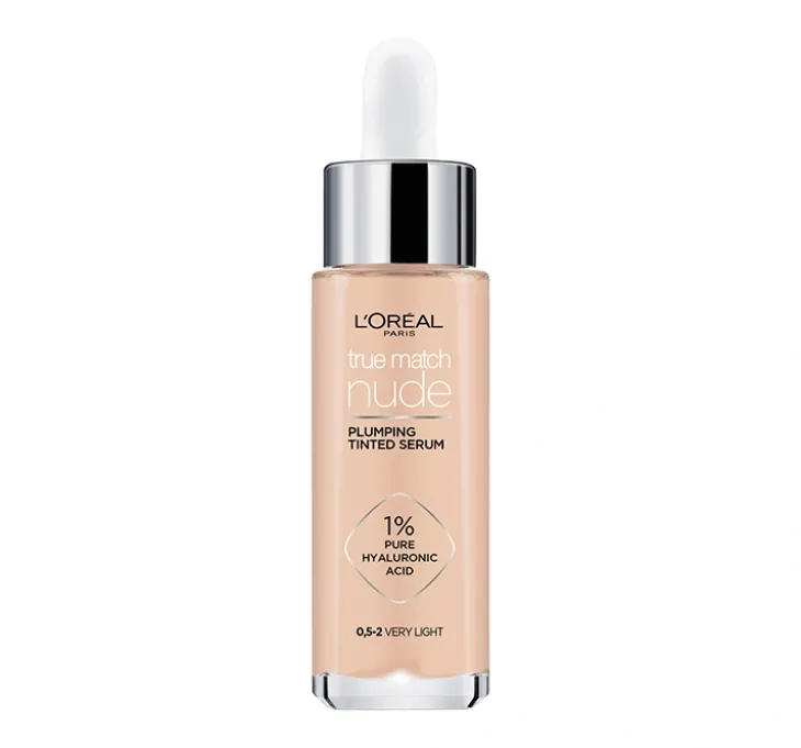 L'Oréal Paris True Match Nude serum koloryzujące 0,5-2 Very Light 30 ml