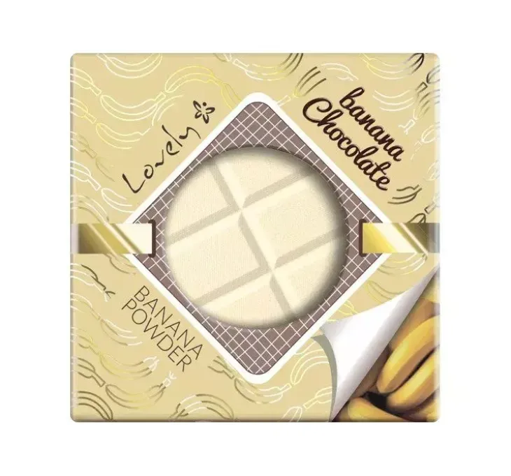 Lovely Banana Chocolate puder do twarzy z ekstraktem z nasion kakao 9 g