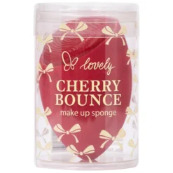 Lovely Cherry Bounce gąbka do makijażu z silikonowym aplikatorem