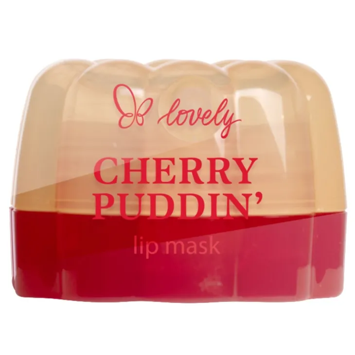 Lovely Cherry Puddin' aromatyczna maska do ust 4,3 g