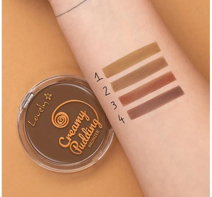 Lovely Creamy Pudding kremowy bronzer do twarzy i ciała 02 15 g